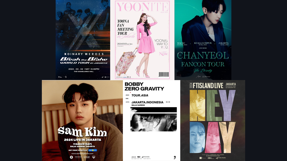Siap Sapa Penggemar, Berikut Idol Kpop yang akan Konser dan Fan Meeting di Indonesia Maret 2024!