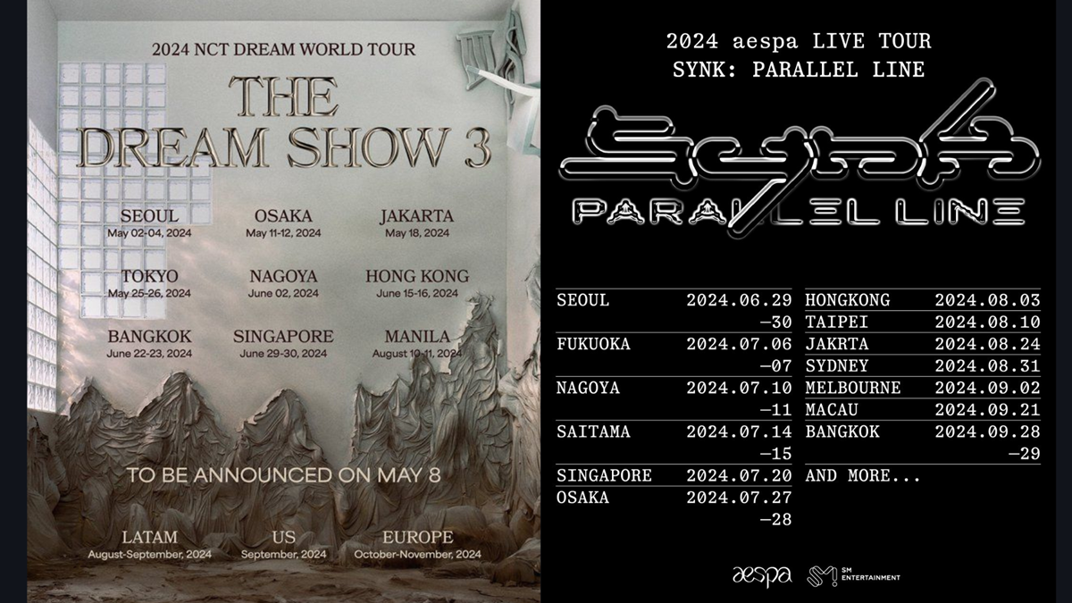Sapa Kembali Penggemar Indonesia, NCT Dream dan Aespa akan Langsungkan World Tour di Jakarta
