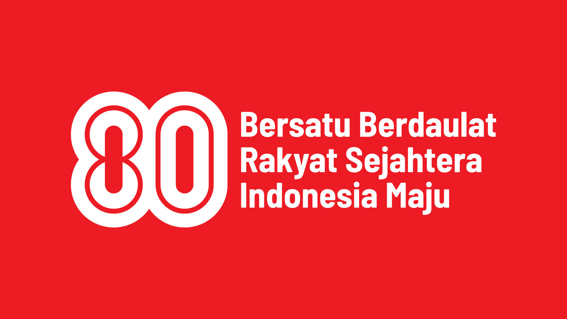 Ini Logo dan Tema HUT ke 80 Kemerdekaan RI yang Diluncurkan Presiden Prabowo Subianto