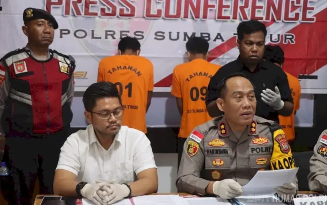 Polisi Bekuk Tiga Pelaku Penyelundupan Sabu di Pesisir Pantai Salura Lombok Timur NTT