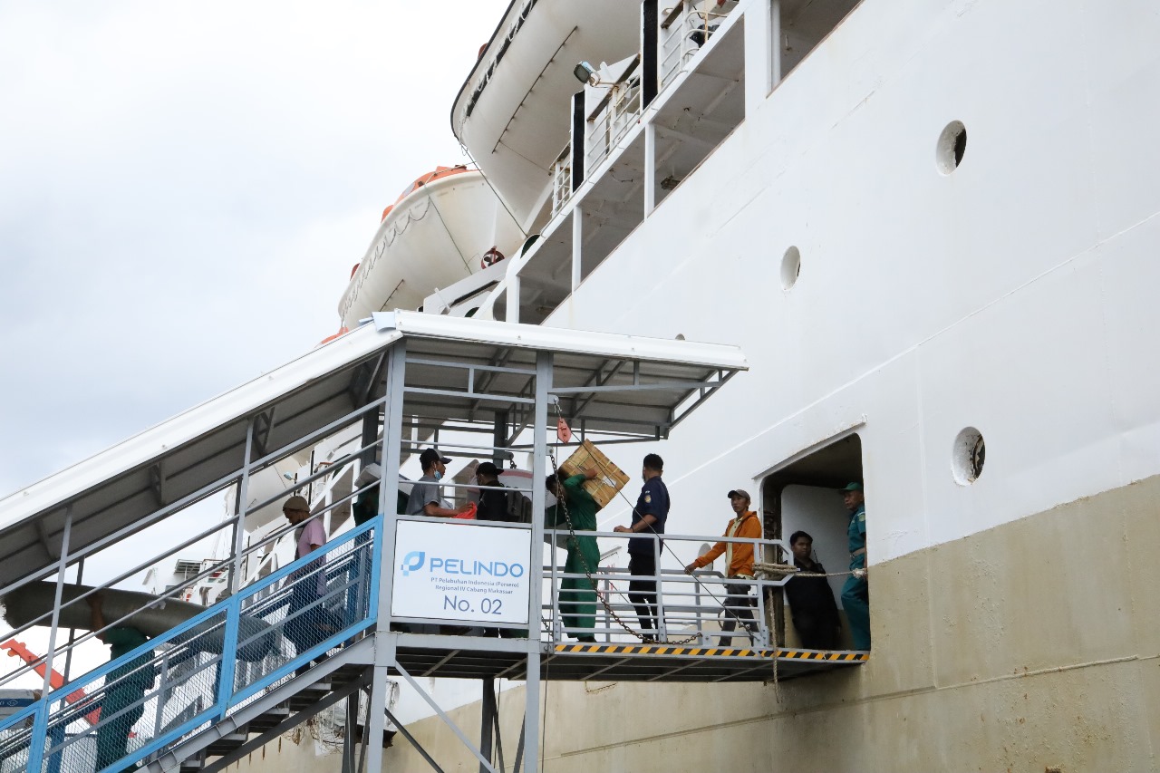 Puncak Arus Balik di Pelabuhan Makassar Diprediksi H+10 Idulfitri 1445 H