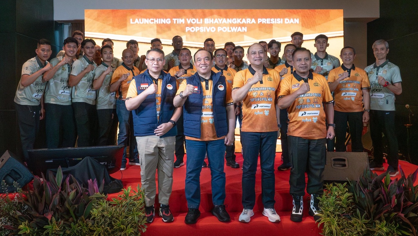 Proliga 2024, Polri Rilis Tim Bola Voli Jakarta Bhayangkara Presisi dan Popsivo Polwan