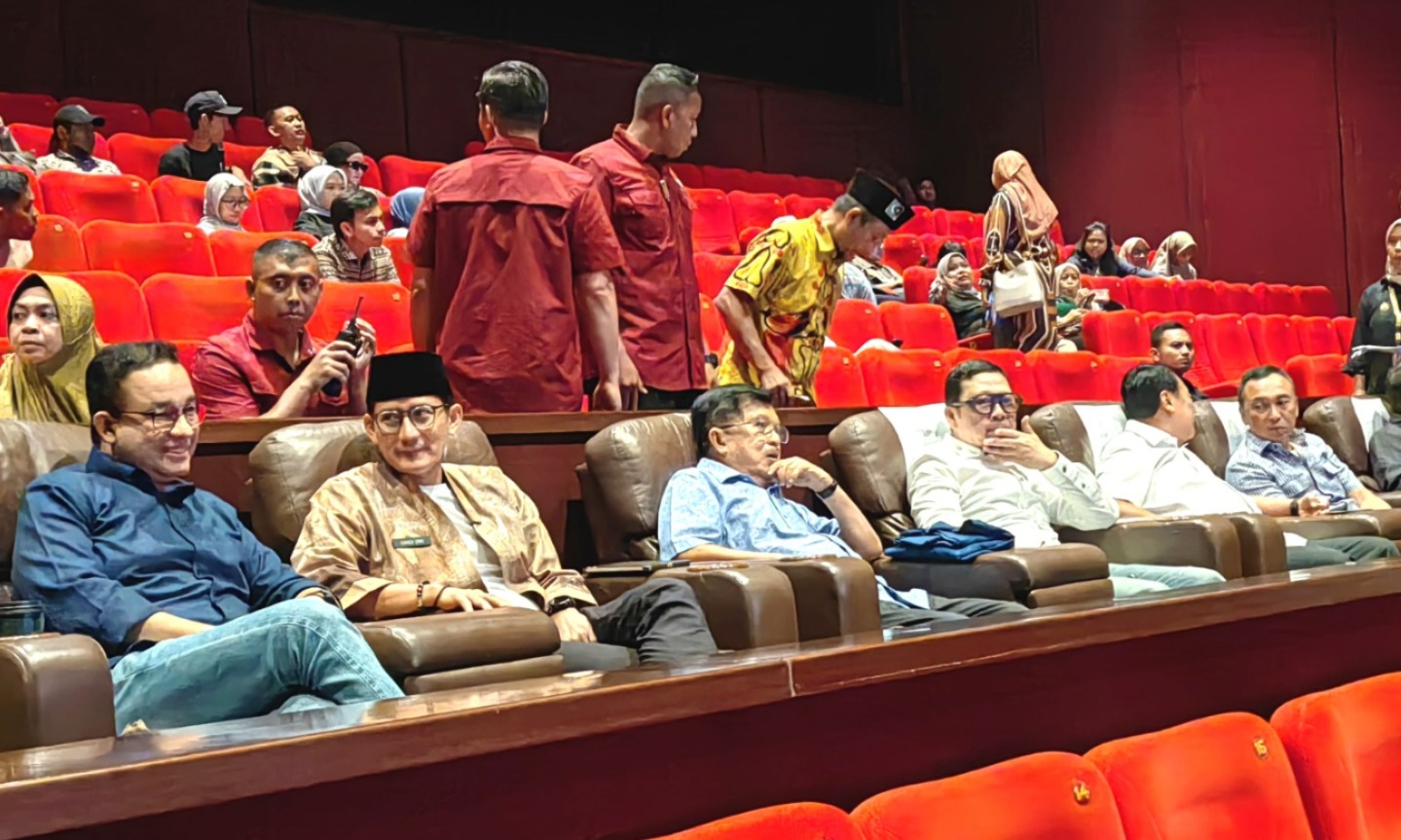 Jusuf Kalla Nonton Bareng Film Lafran Pane, Sebut Pesannya Sangat Bagus untuk Anak Muda