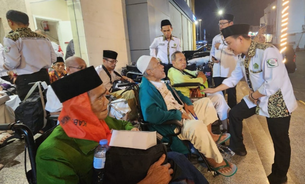 300 Jemaah Haji Lansia yang Ikuti Safari Wukuf Telah Kembali ke Kloternya Masing-masing