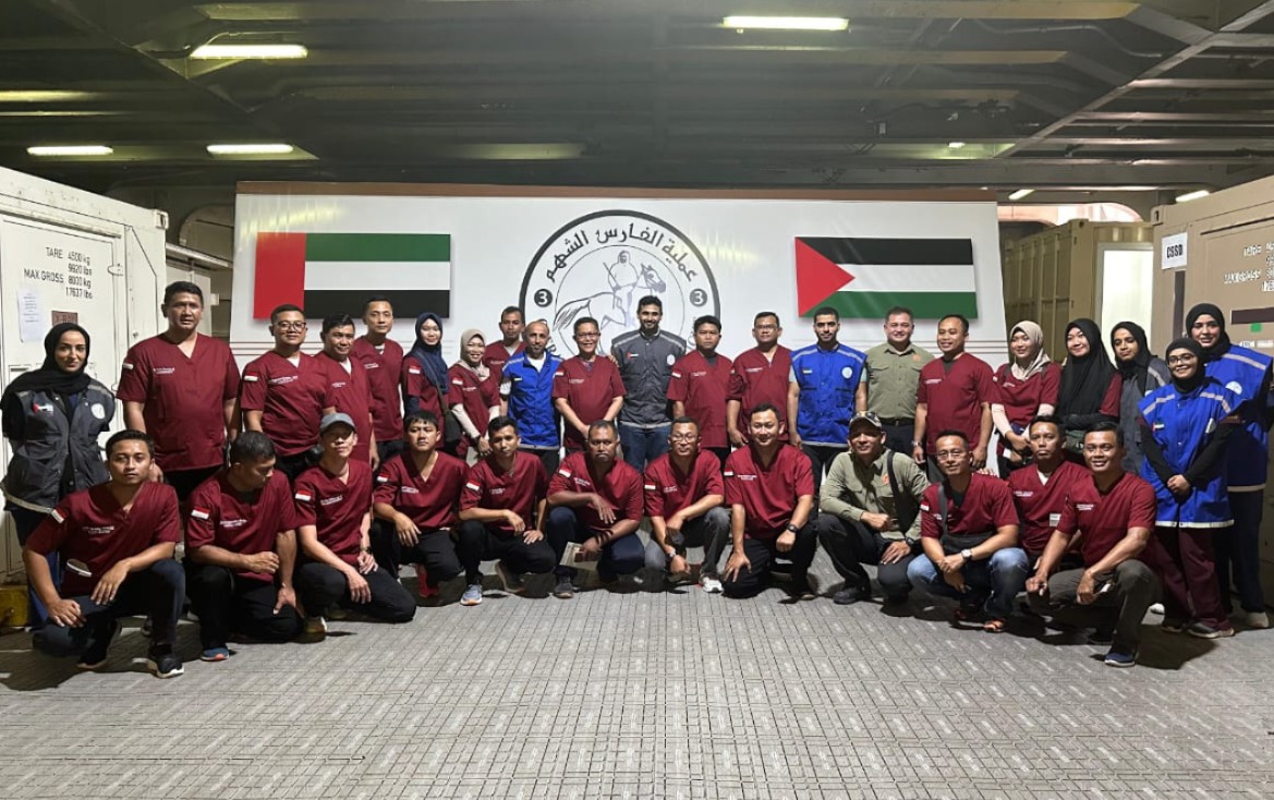 25 Tenaga Kesehatan TNI untuk Misi Kemanusiaan Gaza Palestina Tiba di El Arish Mesir