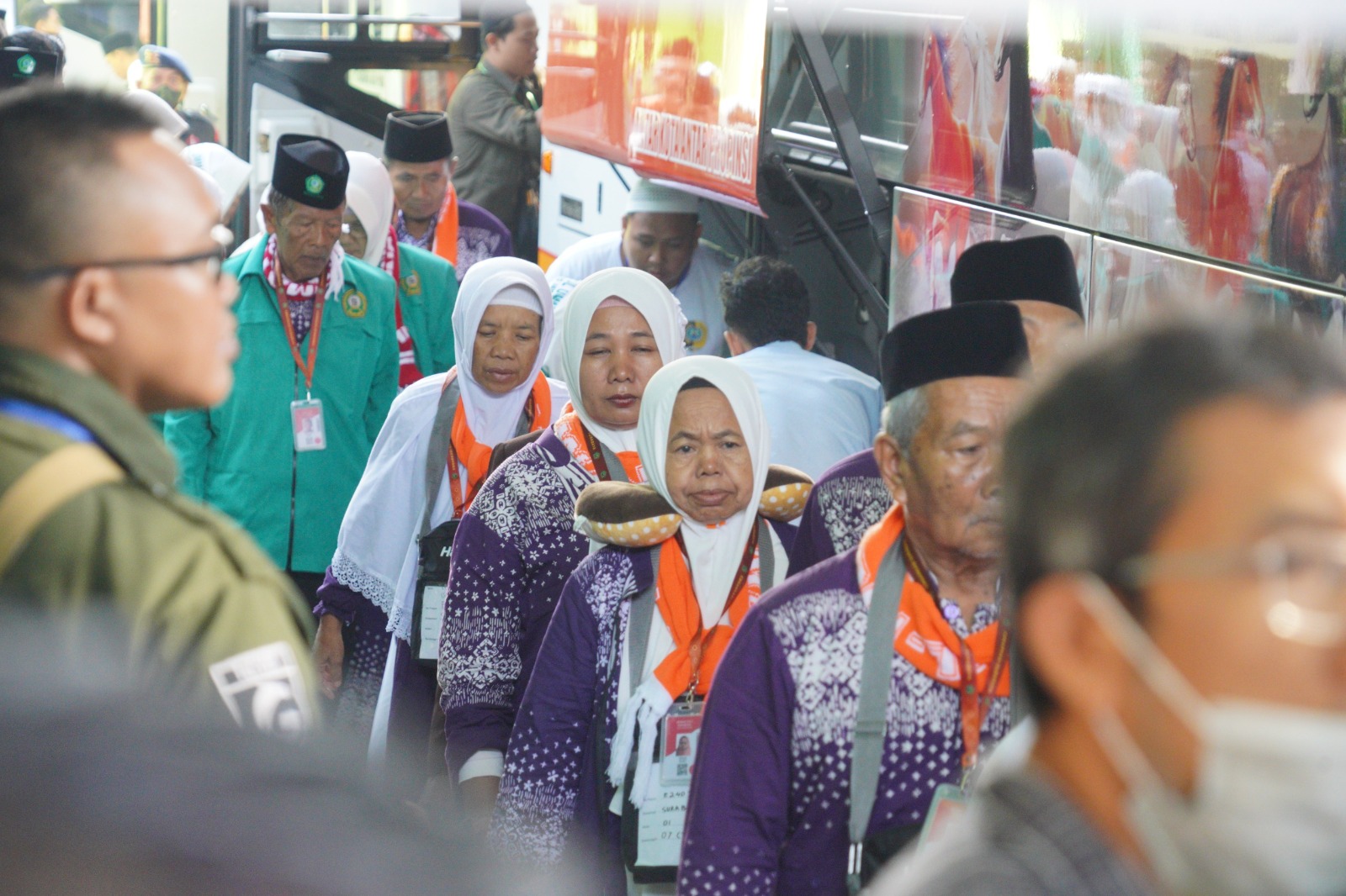 Data Siskohat Kemenag, Sebanyak 92 Kloter atau 35.823 Jemaah Haji Indonesia Telah Tiba di Arab Saudi