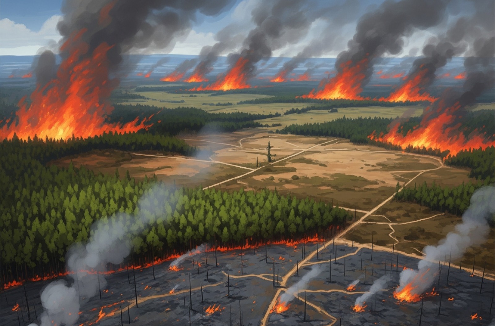 Pemerintah Sebut Karhutla di 6 Provinsi Dapat Terkendali, Tegaskan Penegakan Hukum bagi Pelaku