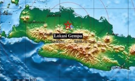Gempa Bumi 4,9 Magnitudo Guncang Jakarta dan Sekitarnya, Sejumlah Bangunan Rusak