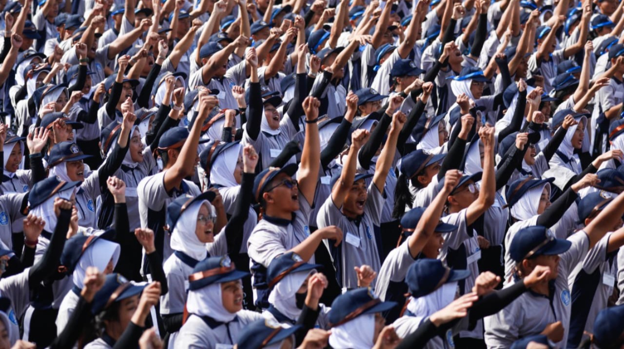 Sebanyak 2.800 mahasiswa baru Politeknik Negeri Semarang Ikuti Latihan Dasar Kedisiplinan