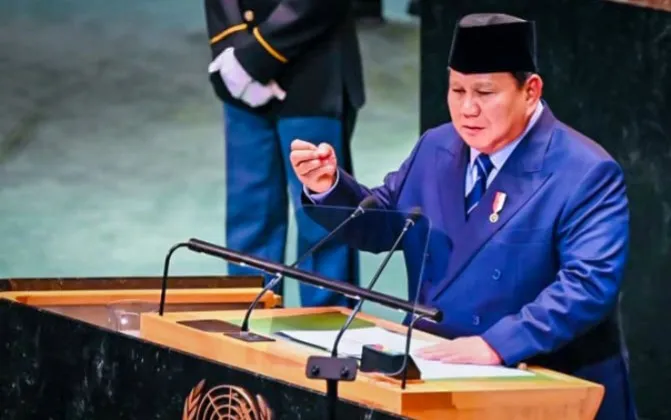 Dihadapan Sidang Umum PBB, Presiden Prabowo Nyatakan Indonesia Siap Kirim 20 Ribu Pasukan Perdamaian ke Gaza