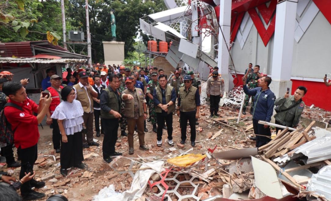 Pemerintah akan Perbaiki Infrastruktur yang Rusak Akibat Gempa 7,6 Magnitodu di Sulawesi Utara dan Maluku Utara