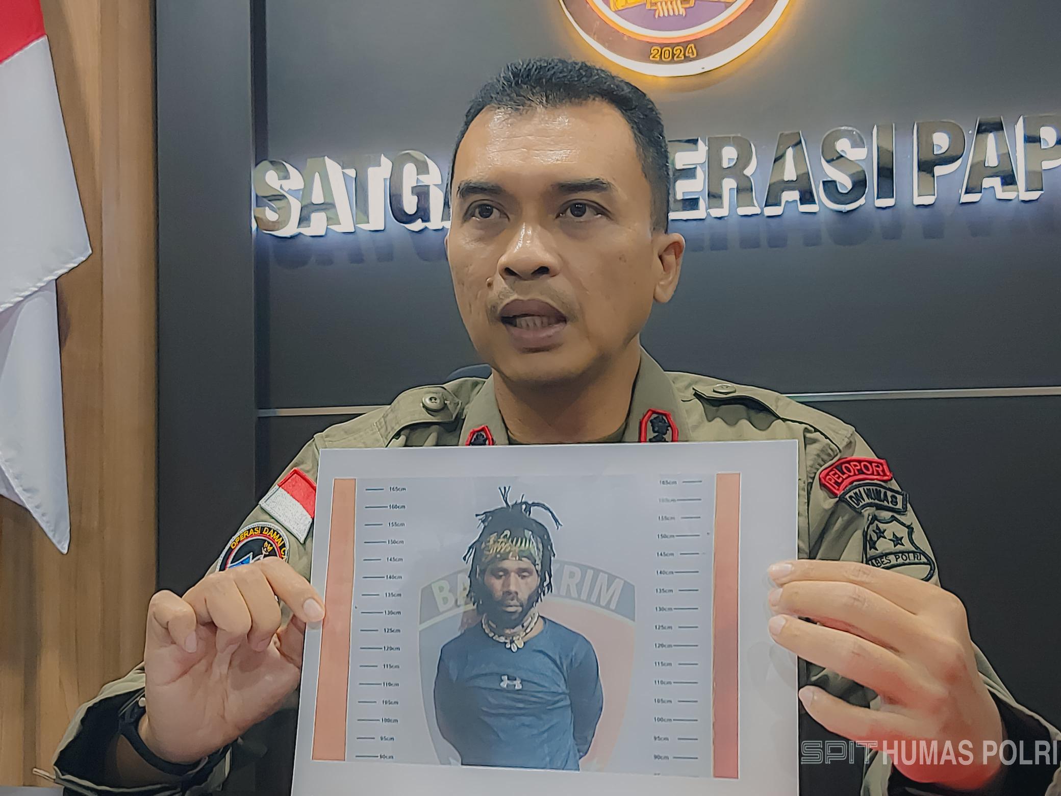Satgas Damai Cartenz Tangkap Pentolan KKB Oni Enumbi di Puncak Jaya Papua