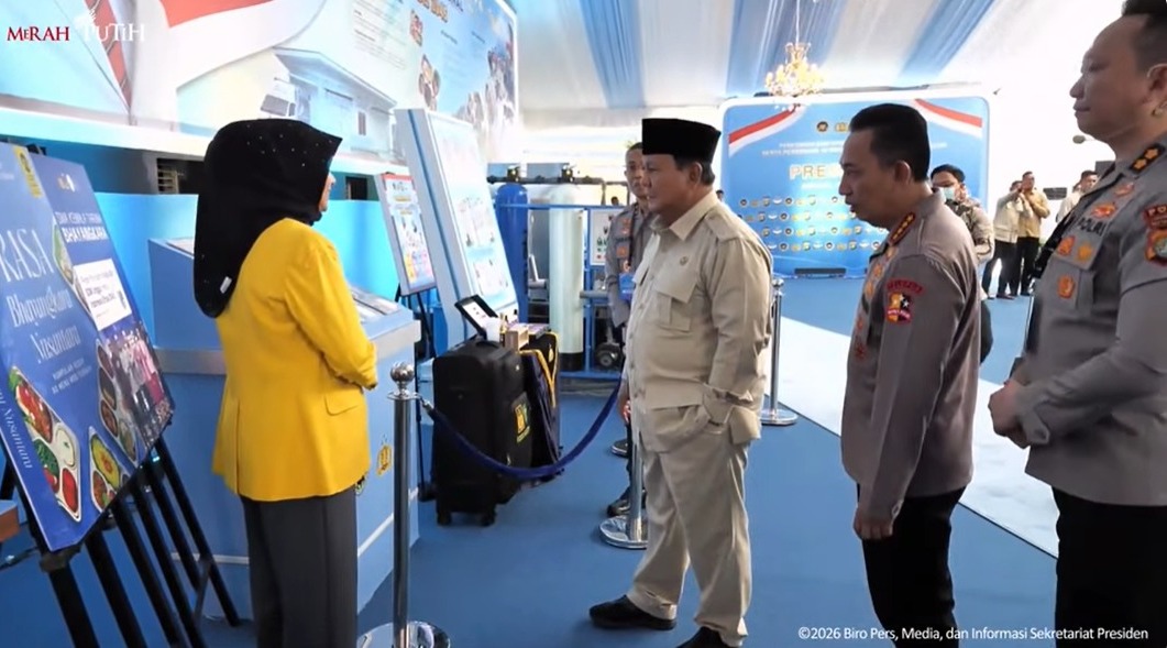 Presiden Prabowo Resmikan 1.179 SPPG dan 18 Gudang Ketahanan Pangan Polri