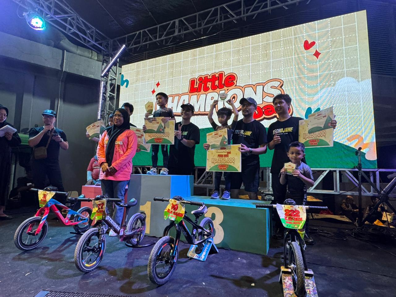 Pushbike “Little Champion Day”, Ajang Uji Kemampuan Anak Usia Dini
