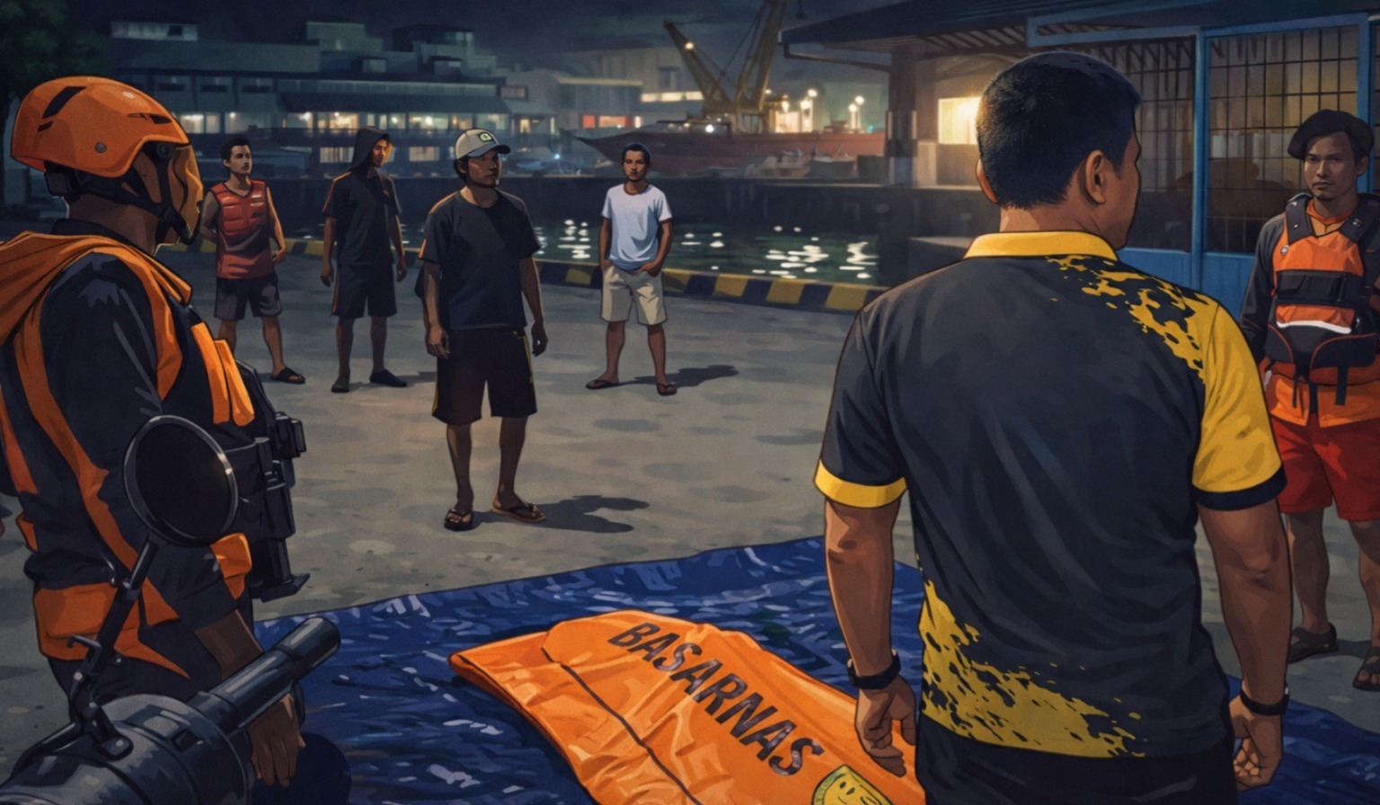 Remaja di Timika Tewas Tenggelam Akibat Terjatuh saat Memancing di Dermaga Pelabuhan Poumako