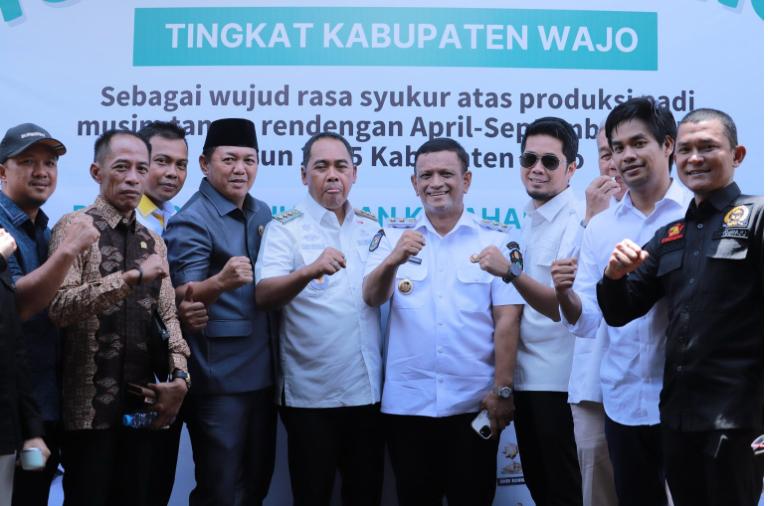 Wajo Peringkat 11 Nasional Produksi Beras
